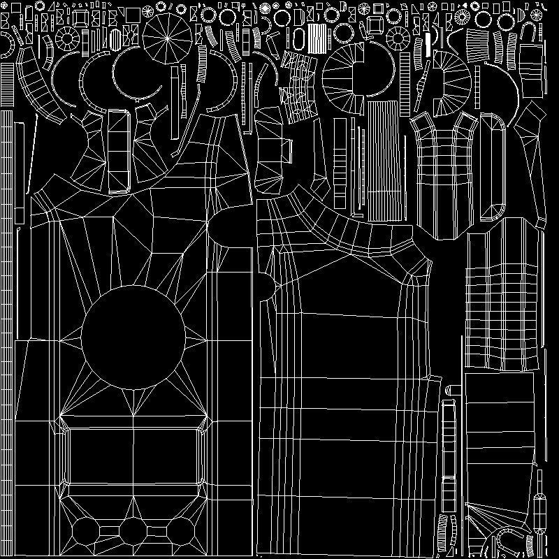 Digital AC Clamp Meter Low Poly  Low-poly 3D model_27