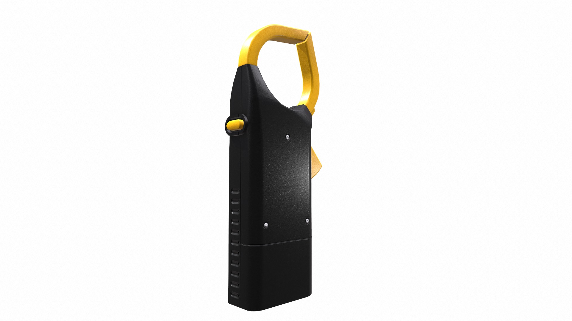 Digital AC Clamp Meter Low Poly  Low-poly 3D model_16