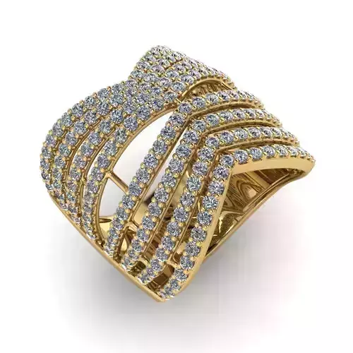 light weight gold diamond rings-C111116SKCH2026061-wt-10-15