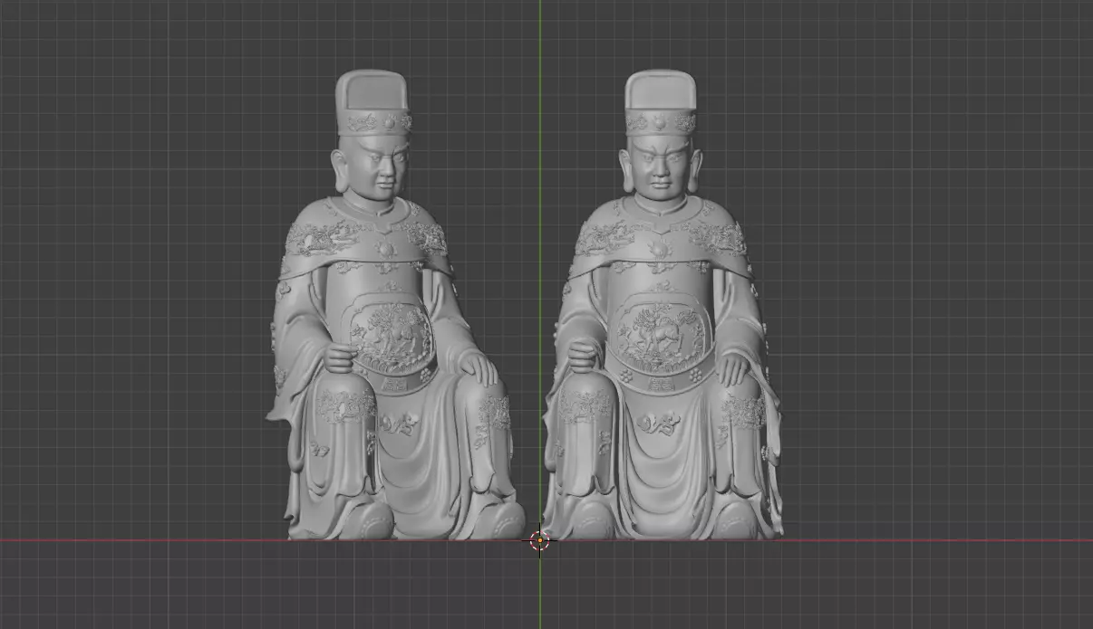 Statue of Monsignor Free 3D print model_0