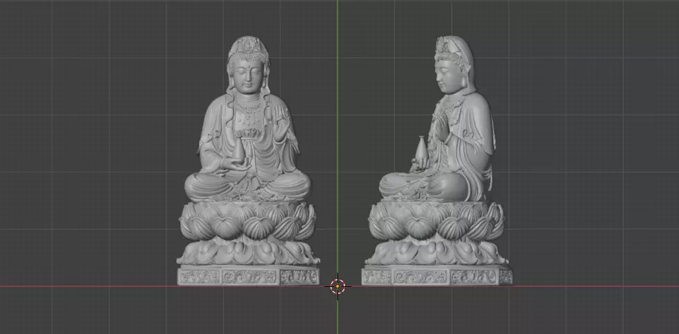 Sun World Ba Den Mountain 3D print model_0