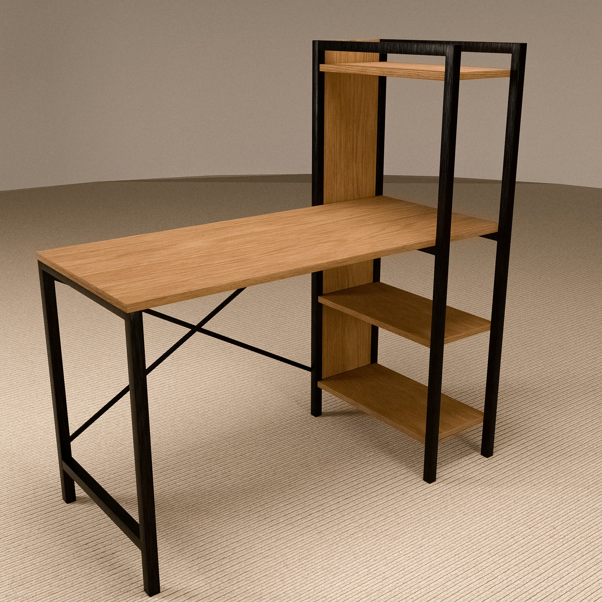 5 different tables for your projects Barok Design 3D model_8