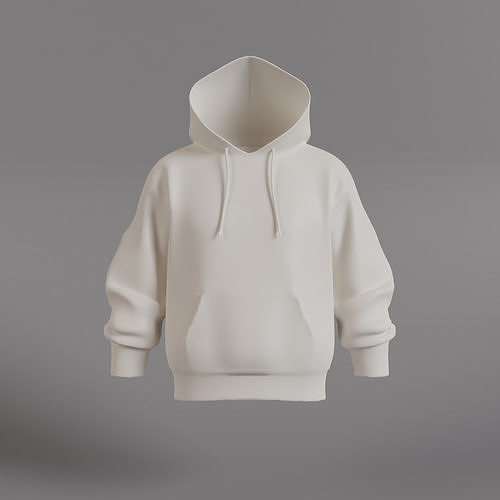 Hoodie Low-poly 3D model