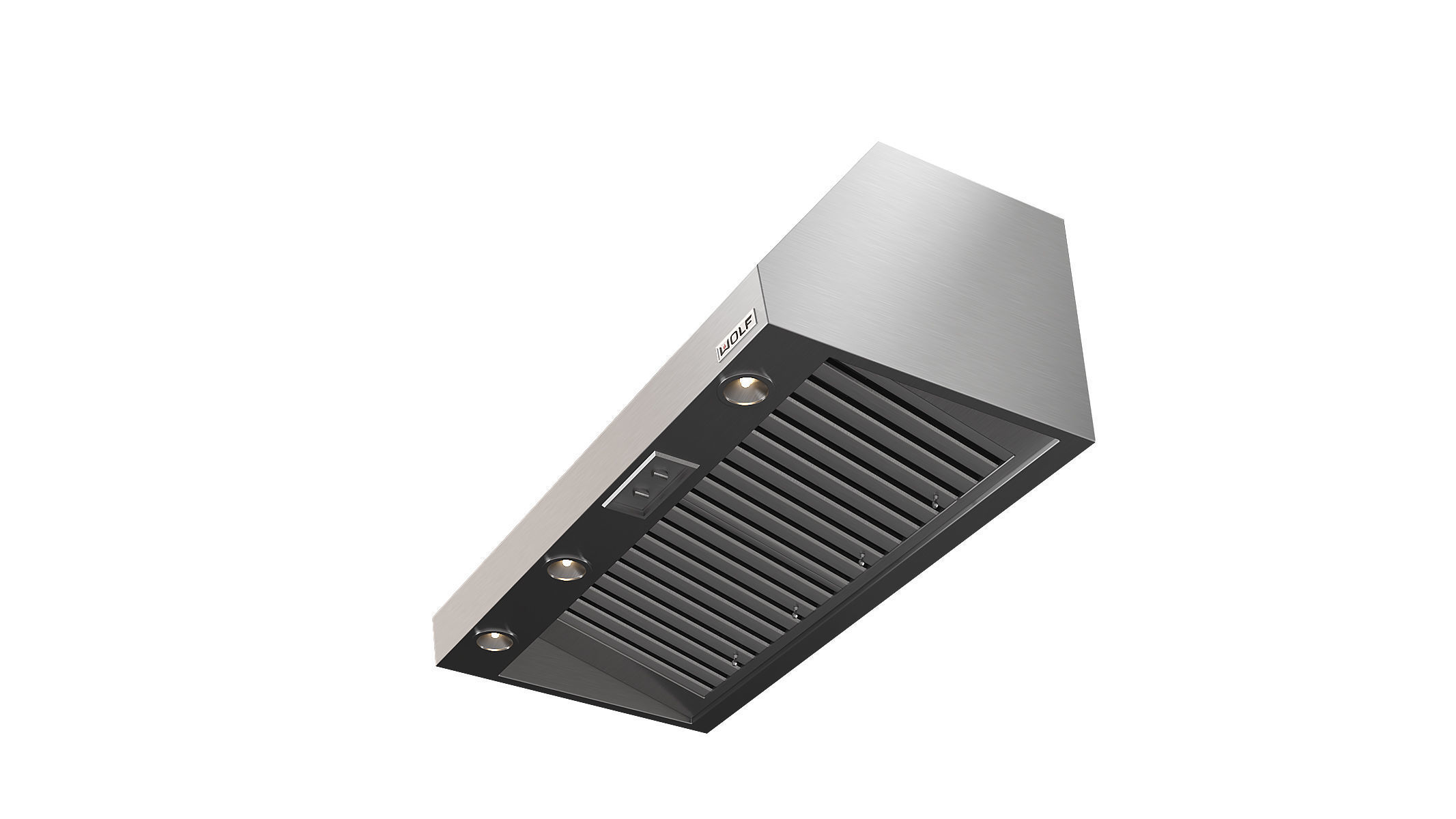 Wolf Wall Mount Canopy Range Hood PW482418 3D model_12