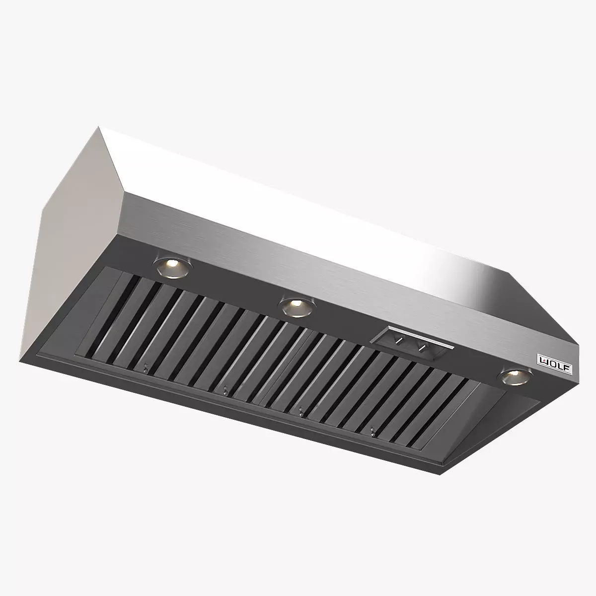 Wolf Wall Mount Canopy Range Hood PW482418 3D model_0