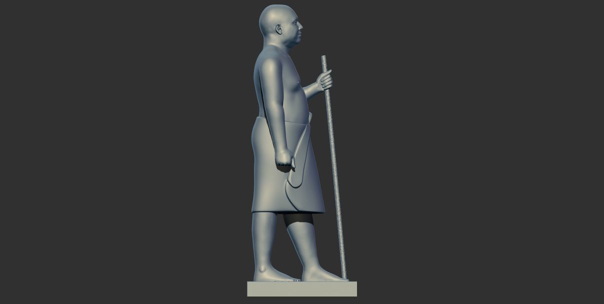 Statue of Kaaper 3d printable model 3D print model_5