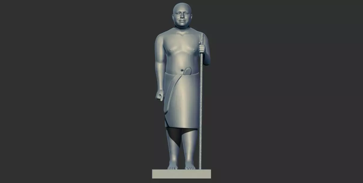 Statue of Kaaper 3d printable model 3D print model_0