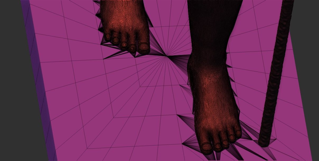 Statue of Kaaper 3d printable model 3D print model_9