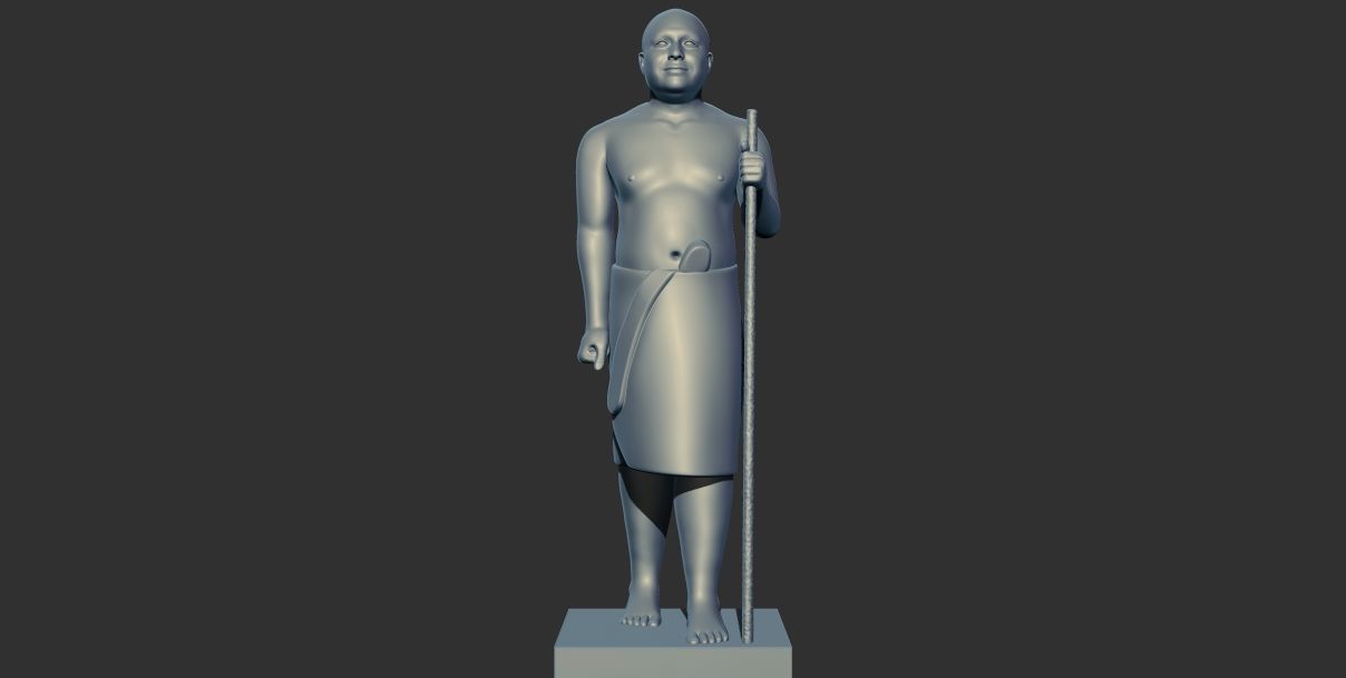 Statue of Kaaper 3d printable model 3D print model_3