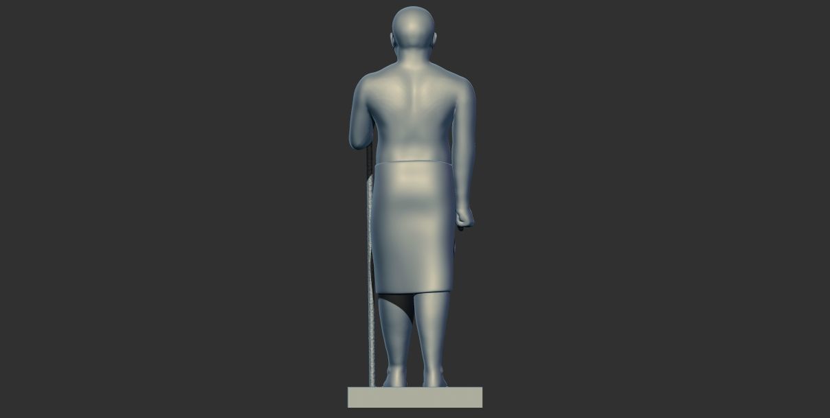Statue of Kaaper 3d printable model 3D print model_4