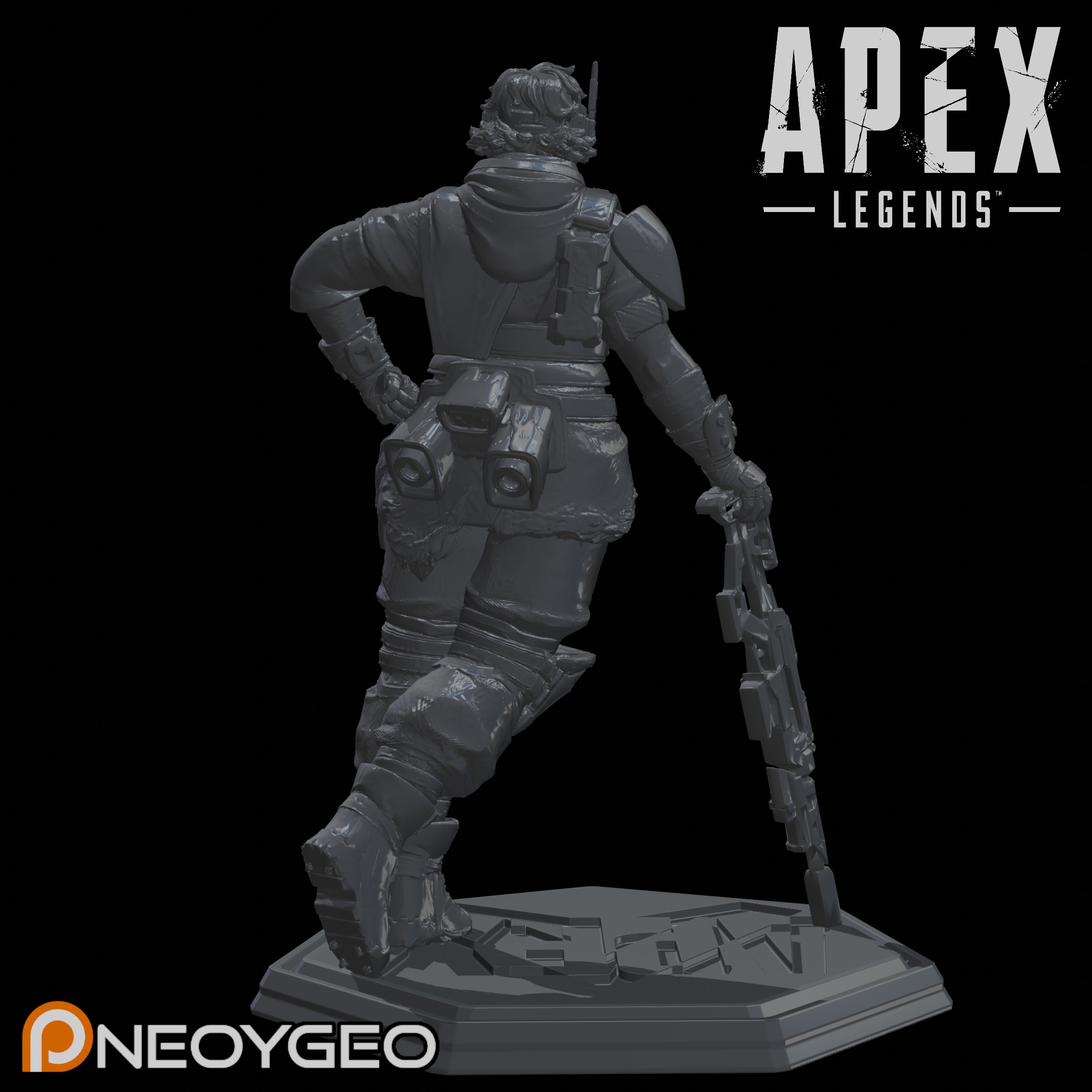VANTAGE SURVIVALIST SNIPER - APEX LEGENDS 3D print model_4