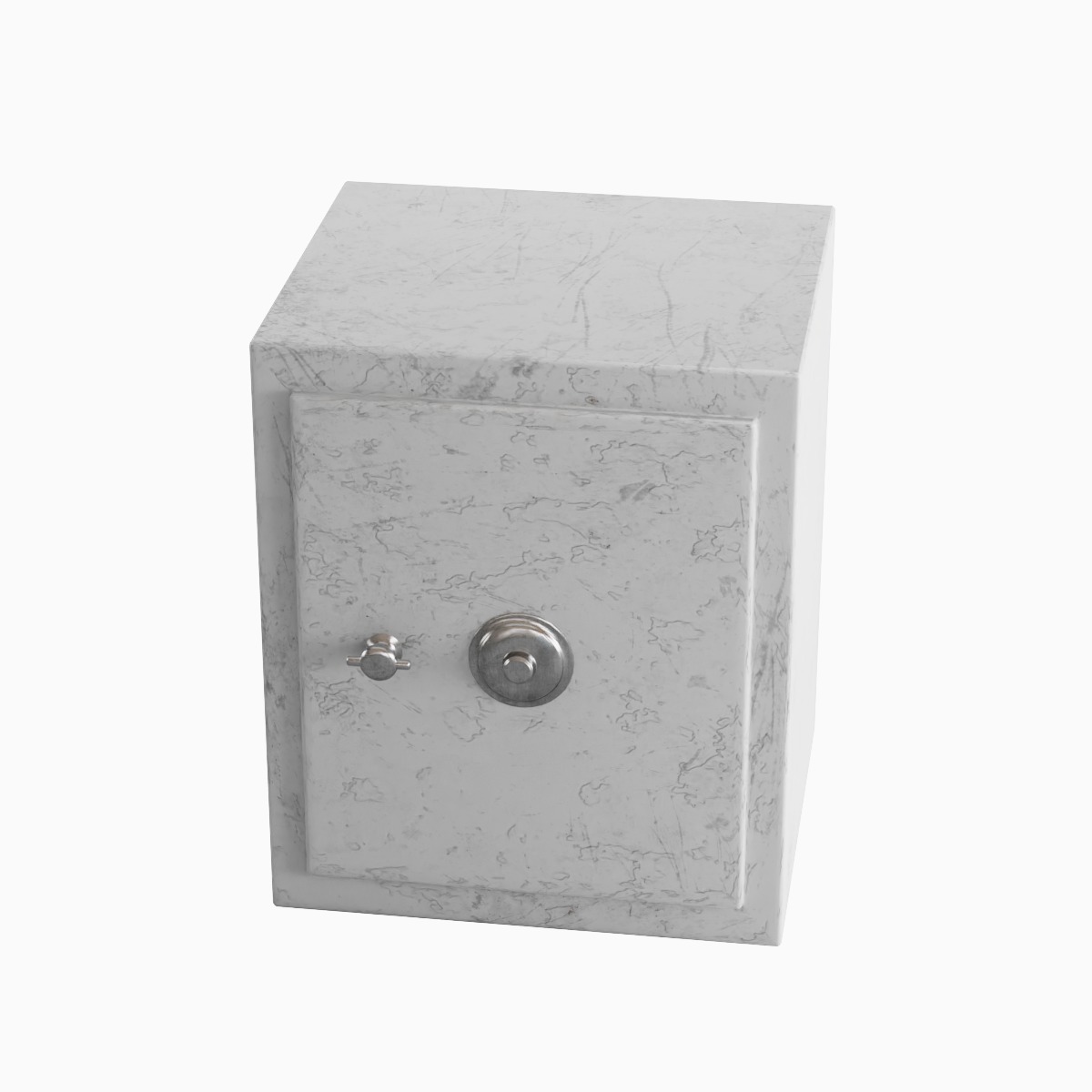 Steel Safe 03 3D model_4