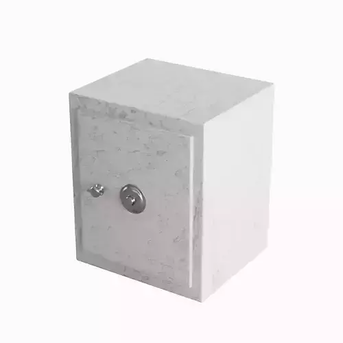 Steel Safe 03 3D model