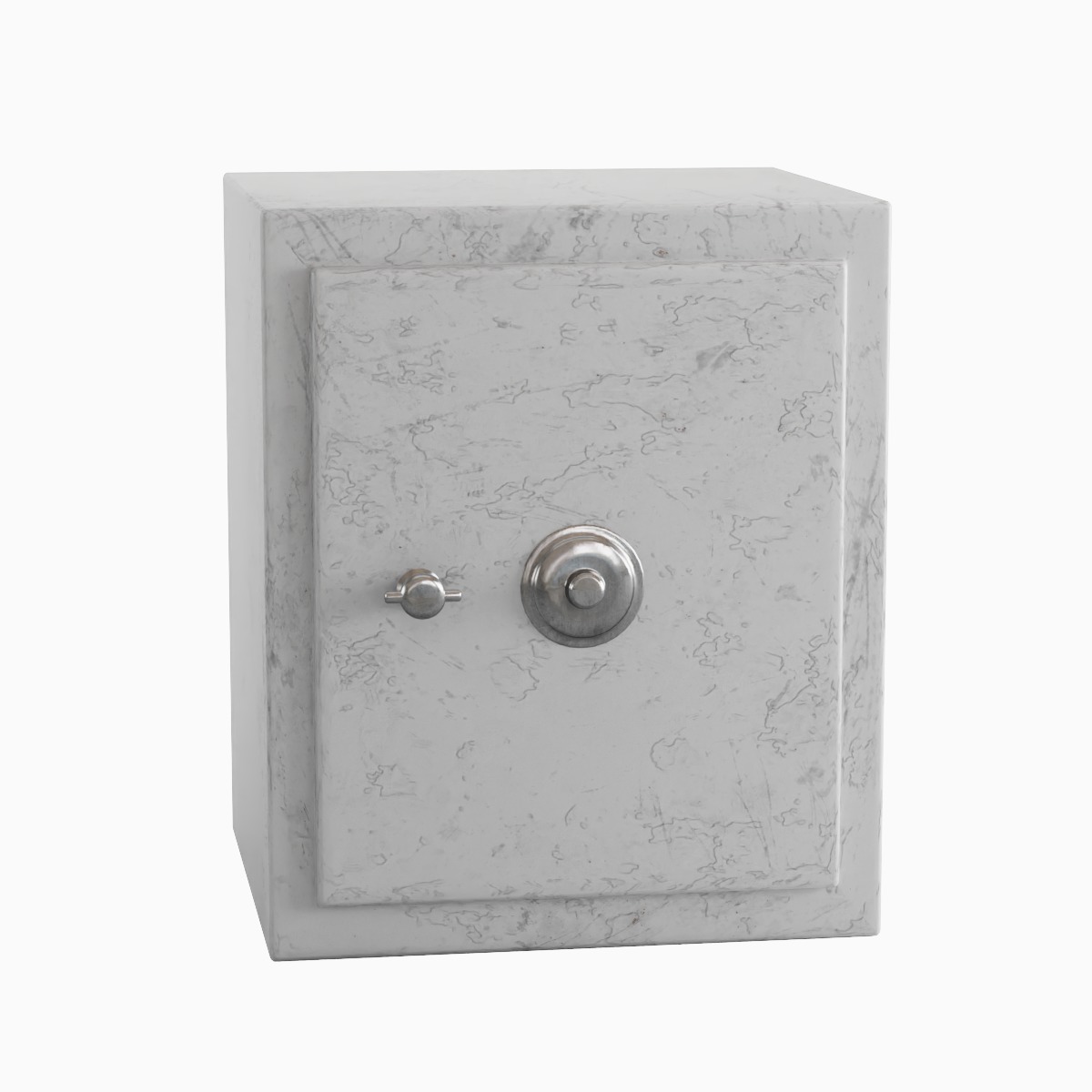 Steel Safe 03 3D model_1