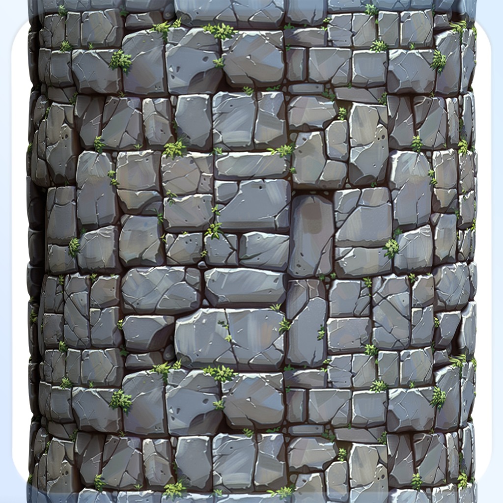 Stylized Wall Seamless Texture Texture_3