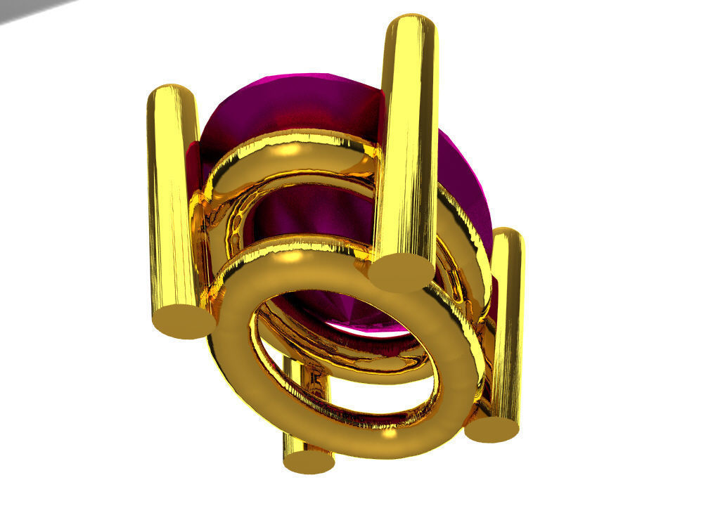 OVAL 6X4 mm Free 3D print model_4