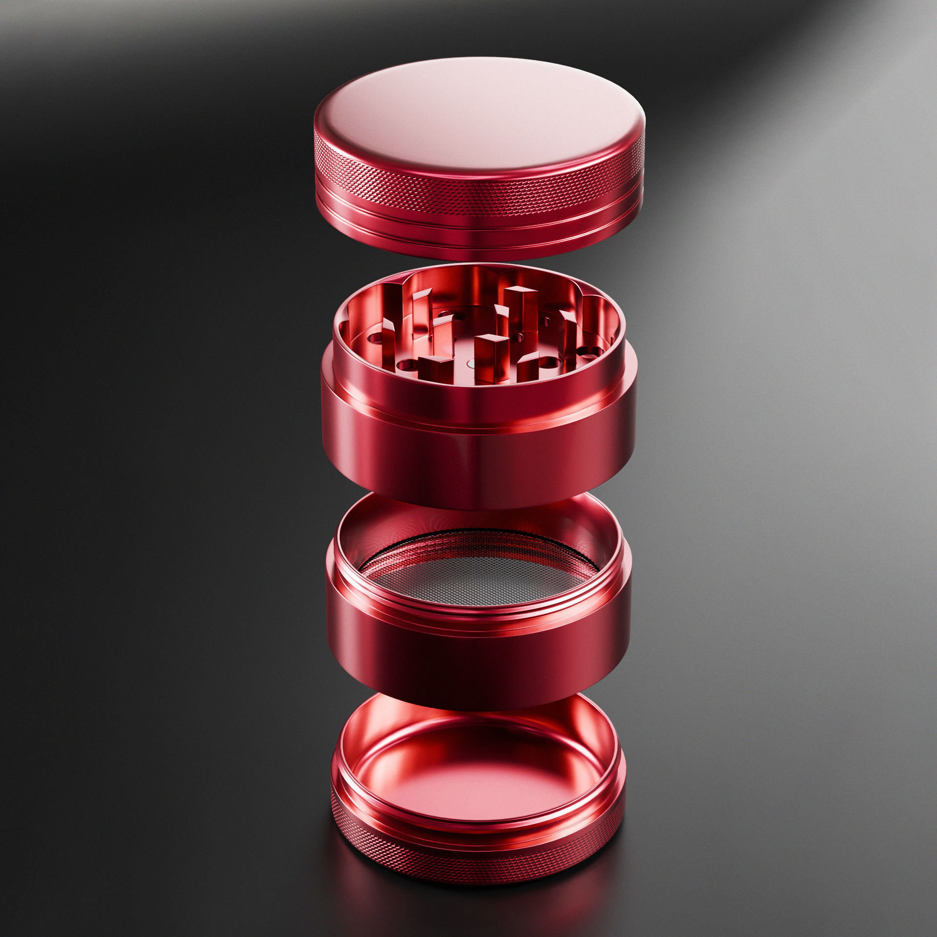 Herb Grinder 3D model_2