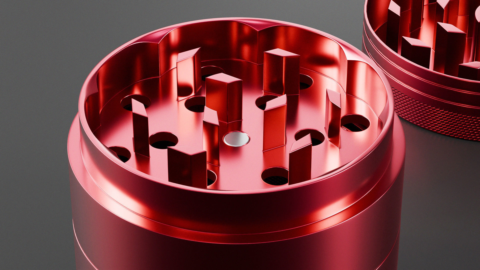 Herb Grinder 3D model_5