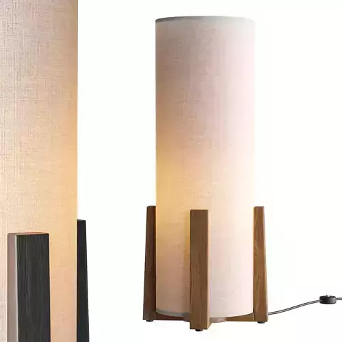 Breton 1 Light Table Lamp in Natural
