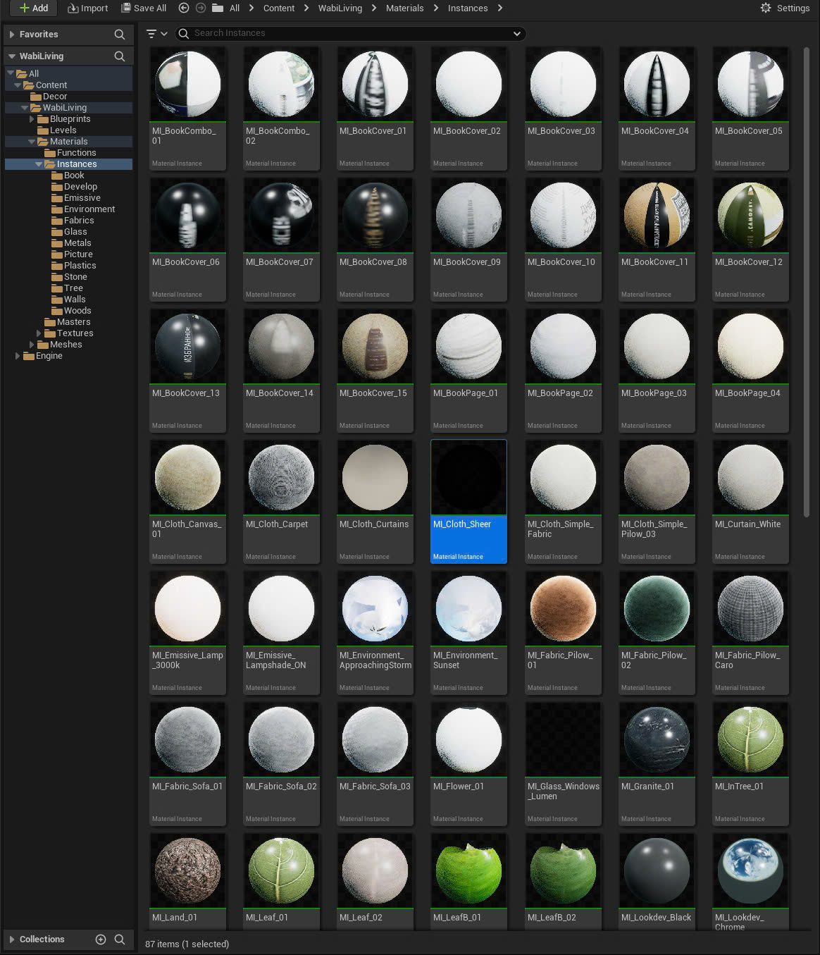 Unreal Engine for Archviz vol 1 - Wabi Living Low-poly 3D model_21
