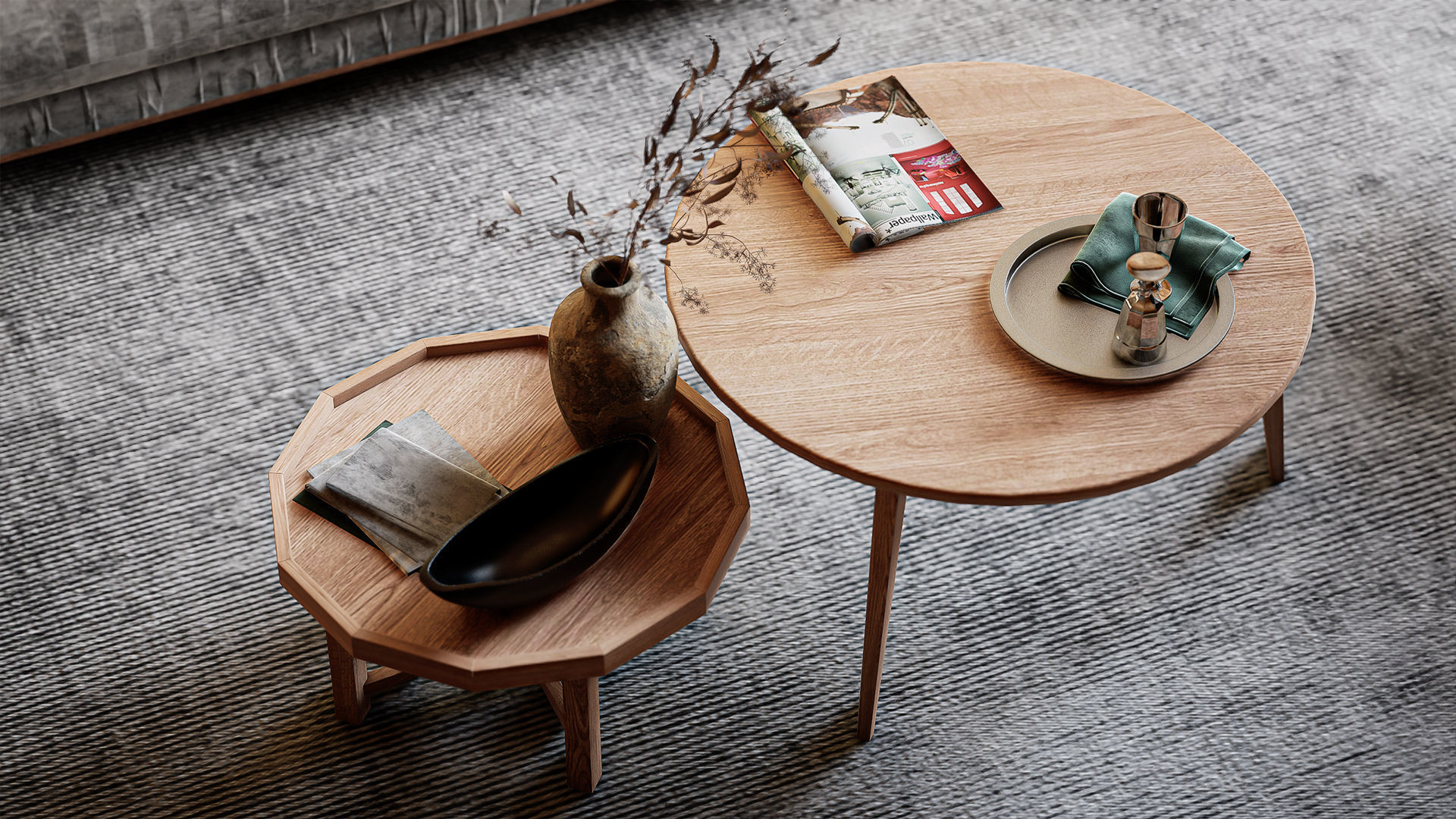 Unreal Engine for Archviz vol 1 - Wabi Living Low-poly 3D model_4