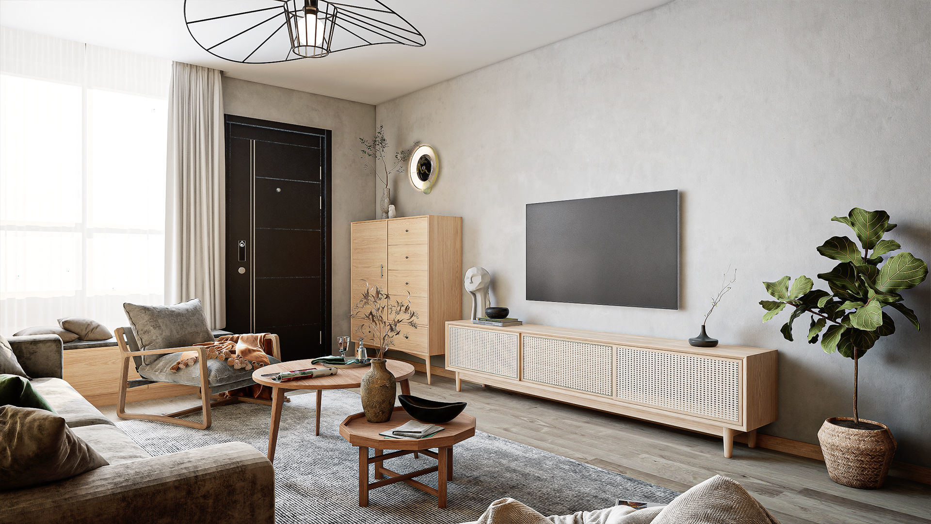 Unreal Engine for Archviz vol 1 - Wabi Living Low-poly 3D model_2