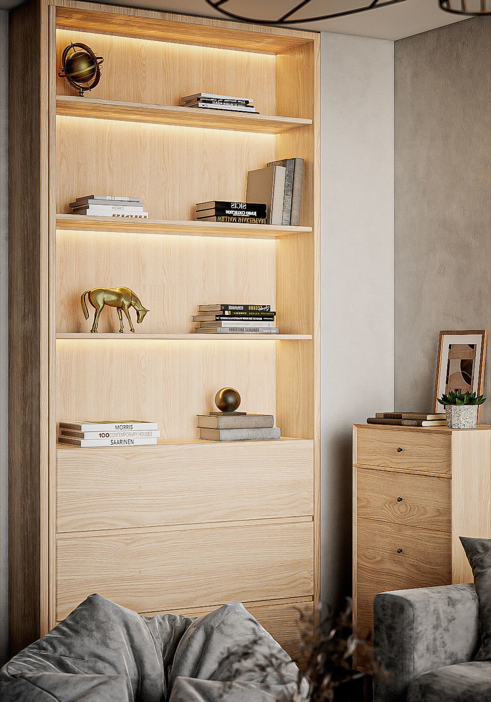 Unreal Engine for Archviz vol 1 - Wabi Living Low-poly 3D model_13