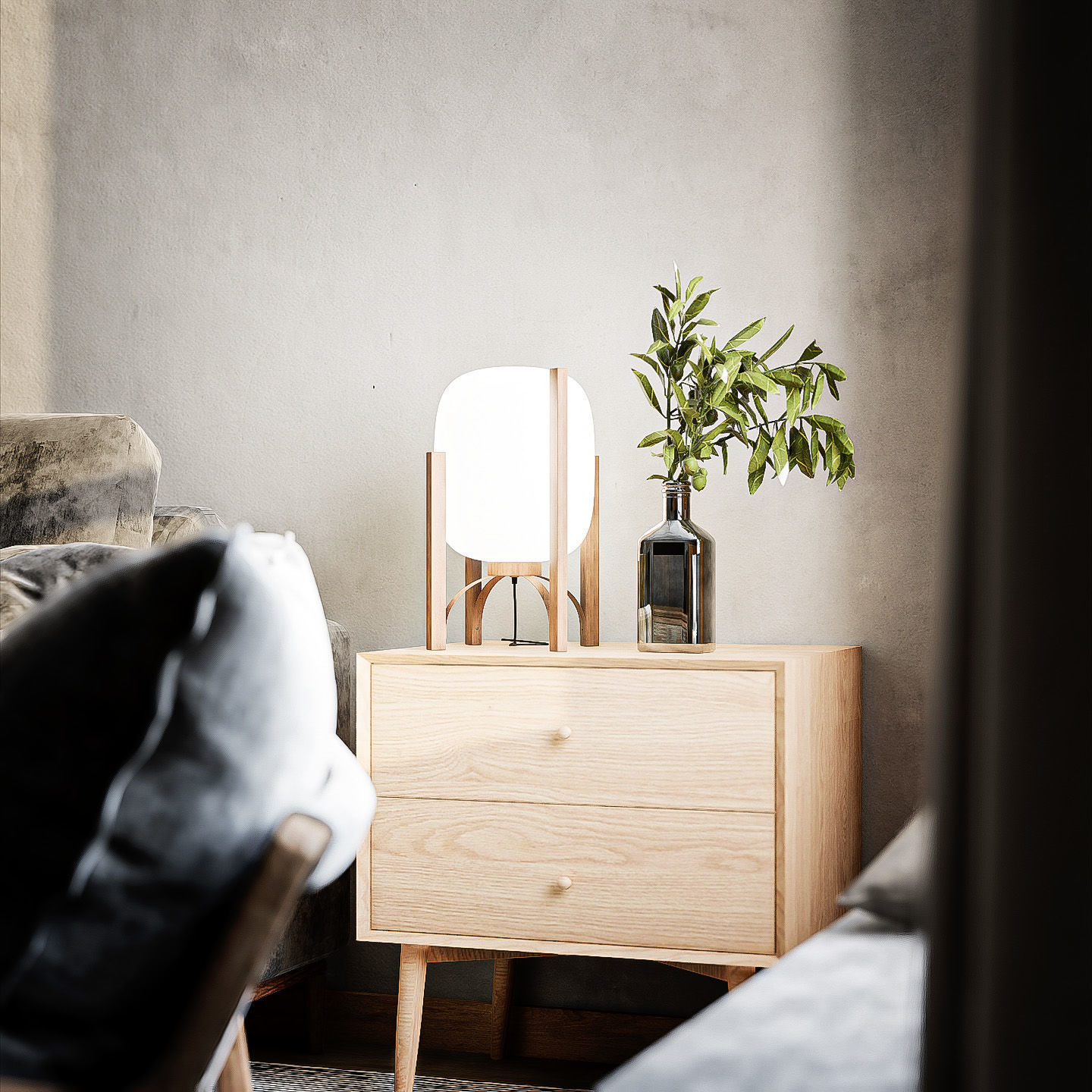 Unreal Engine for Archviz vol 1 - Wabi Living Low-poly 3D model_6