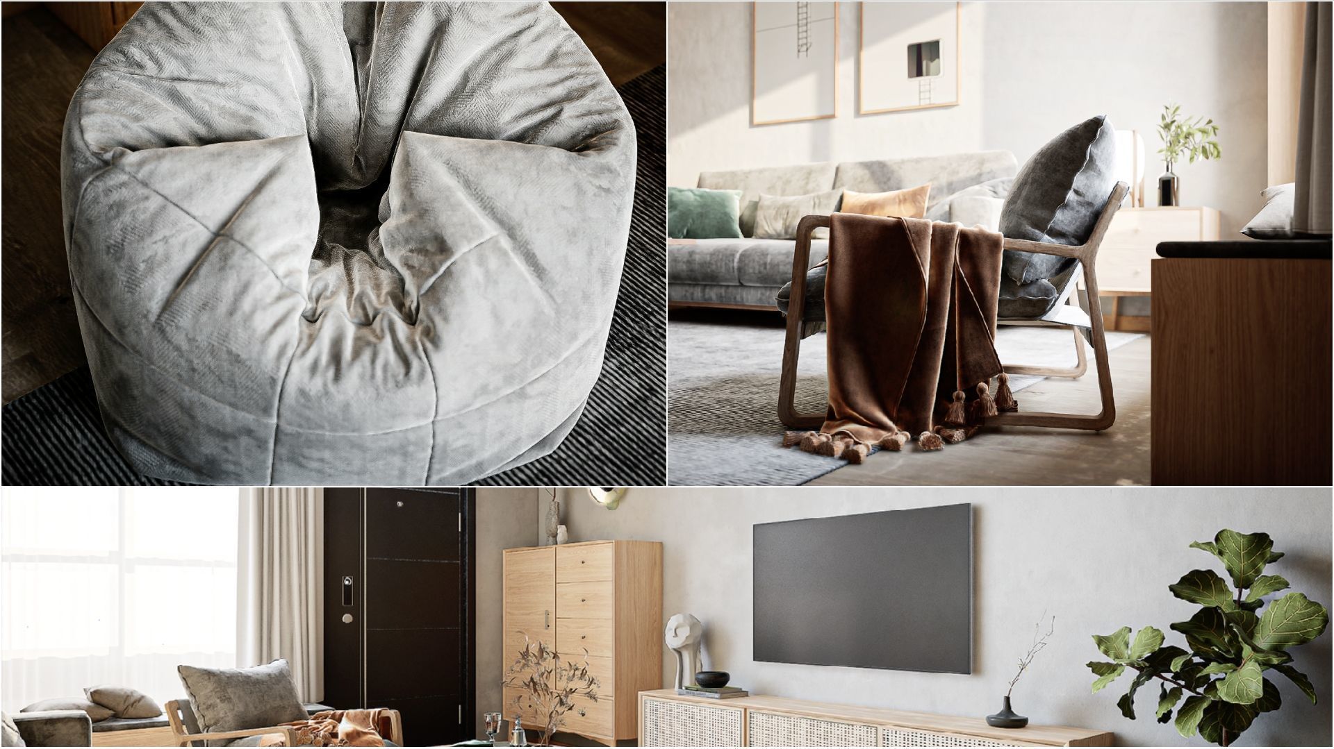 Unreal Engine for Archviz vol 1 - Wabi Living Low-poly 3D model_18