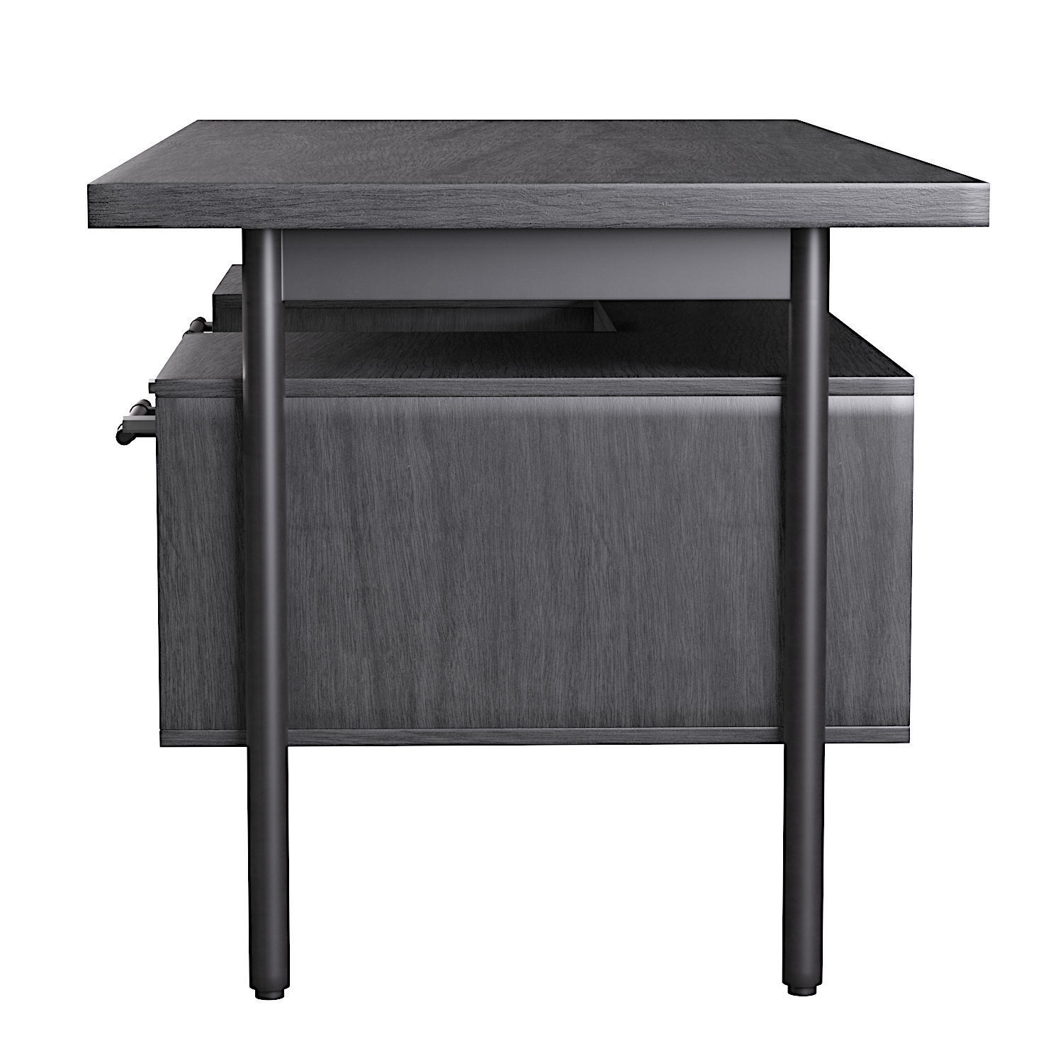 Sullivan Executive Desk Low-poly 3D model_4