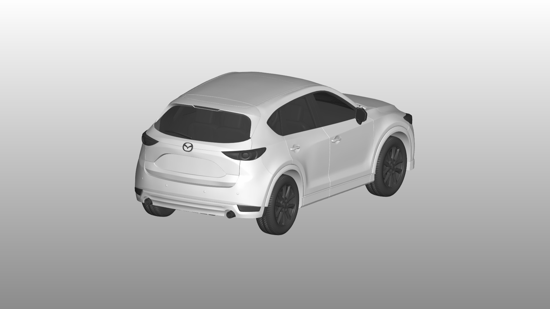 Mazda CX5 3D model_1