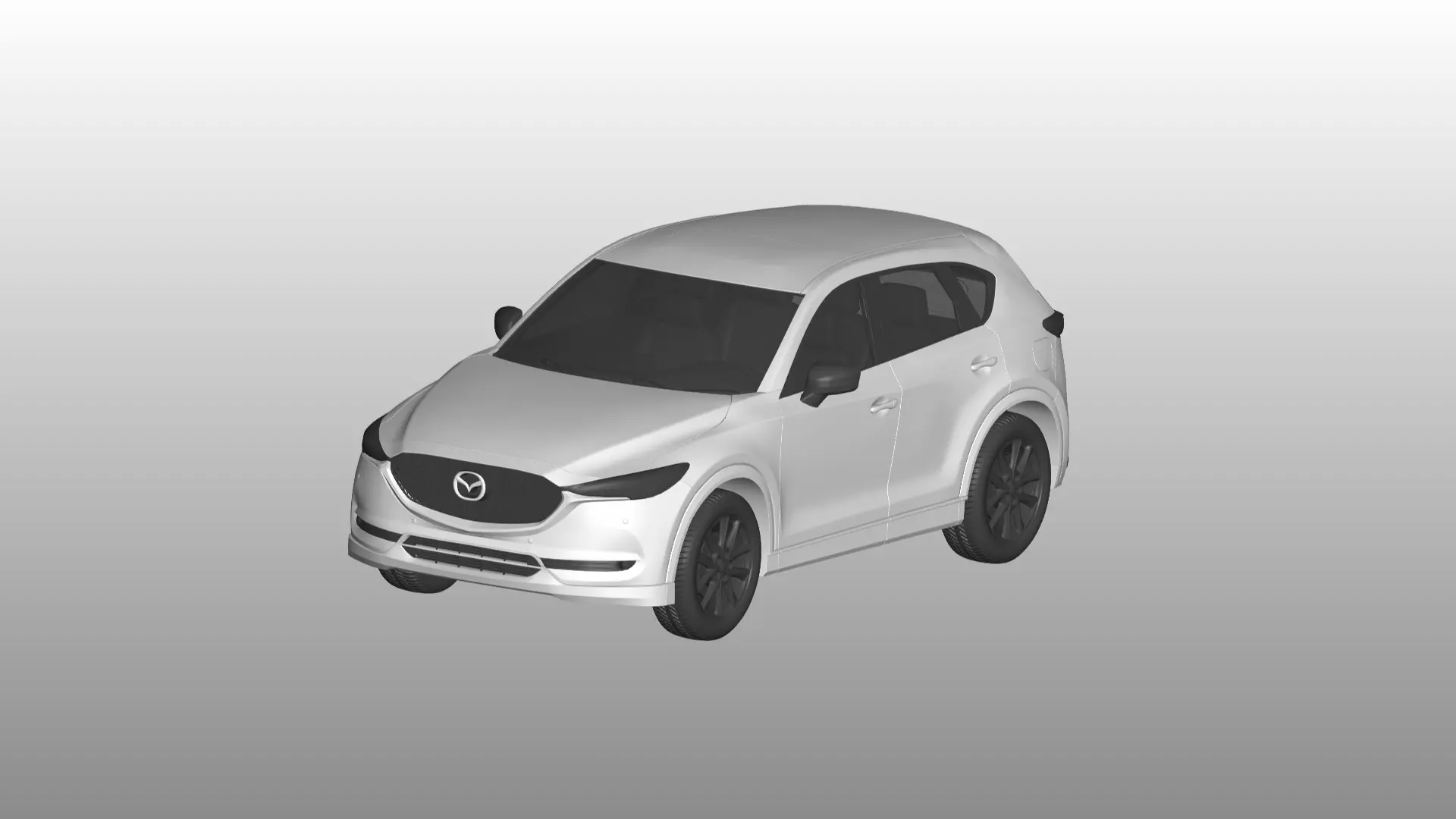 Mazda CX5 3D model_0