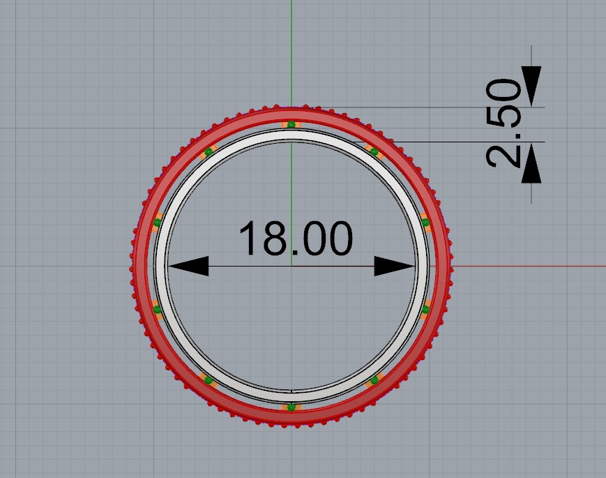 M2 RINGS N1 3D print model_10