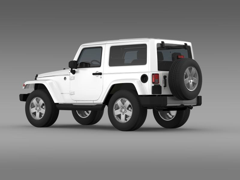 Jeep Wrangler 2011 3D model_7