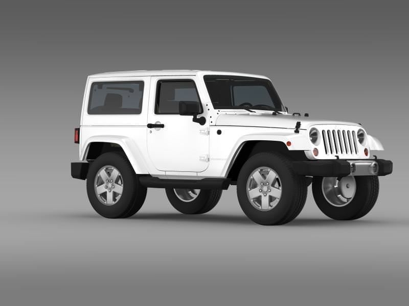 Jeep Wrangler 2011 3D model_13