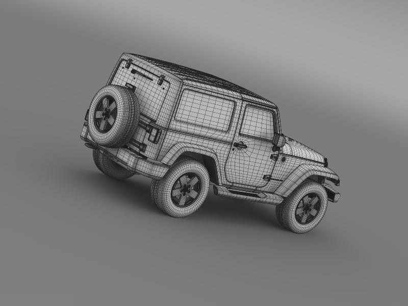 Jeep Wrangler 2011 3D model_18