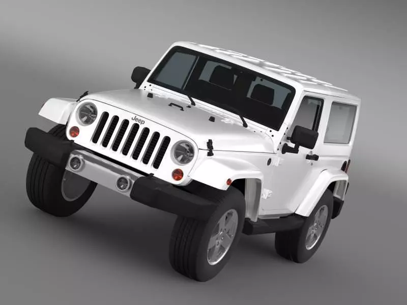 Jeep Wrangler 2011 3D model_0