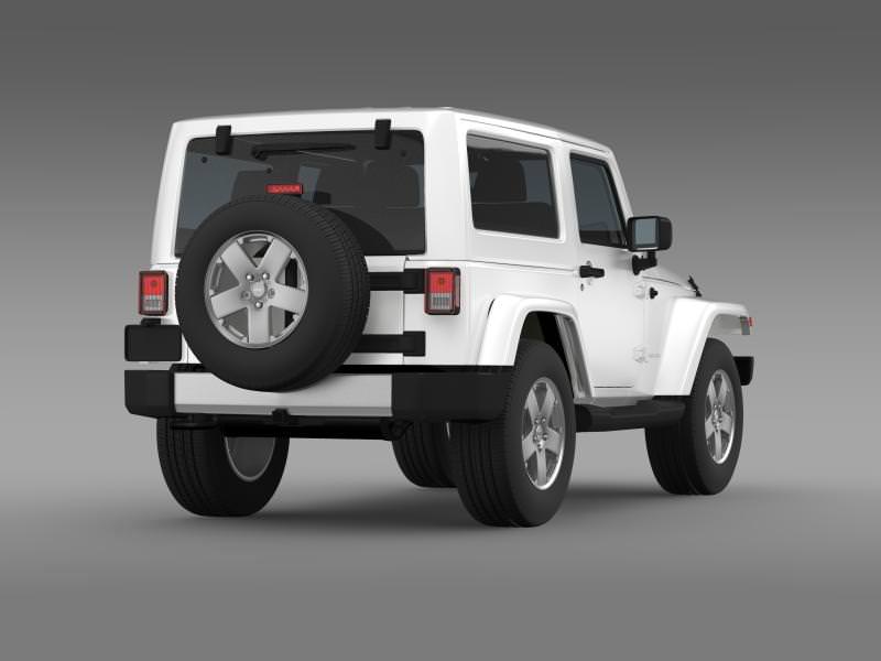 Jeep Wrangler 2011 3D model_9