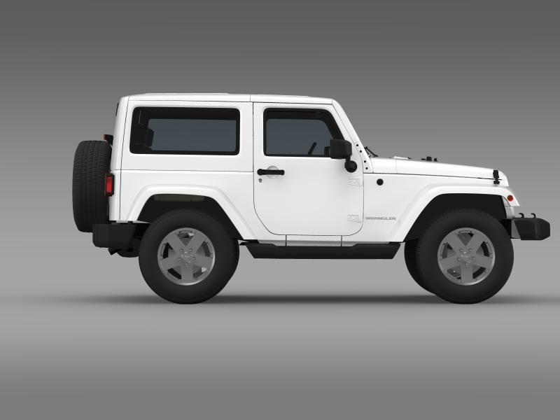 Jeep Wrangler 2011 3D model_11