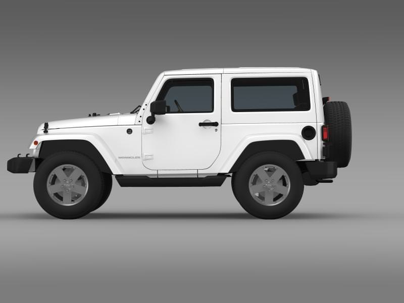 Jeep Wrangler 2011 3D model_5