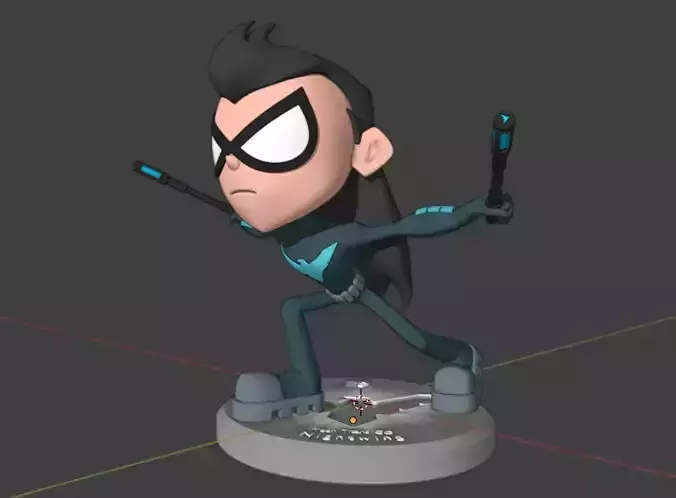 Nightwing - TTG 3D print model