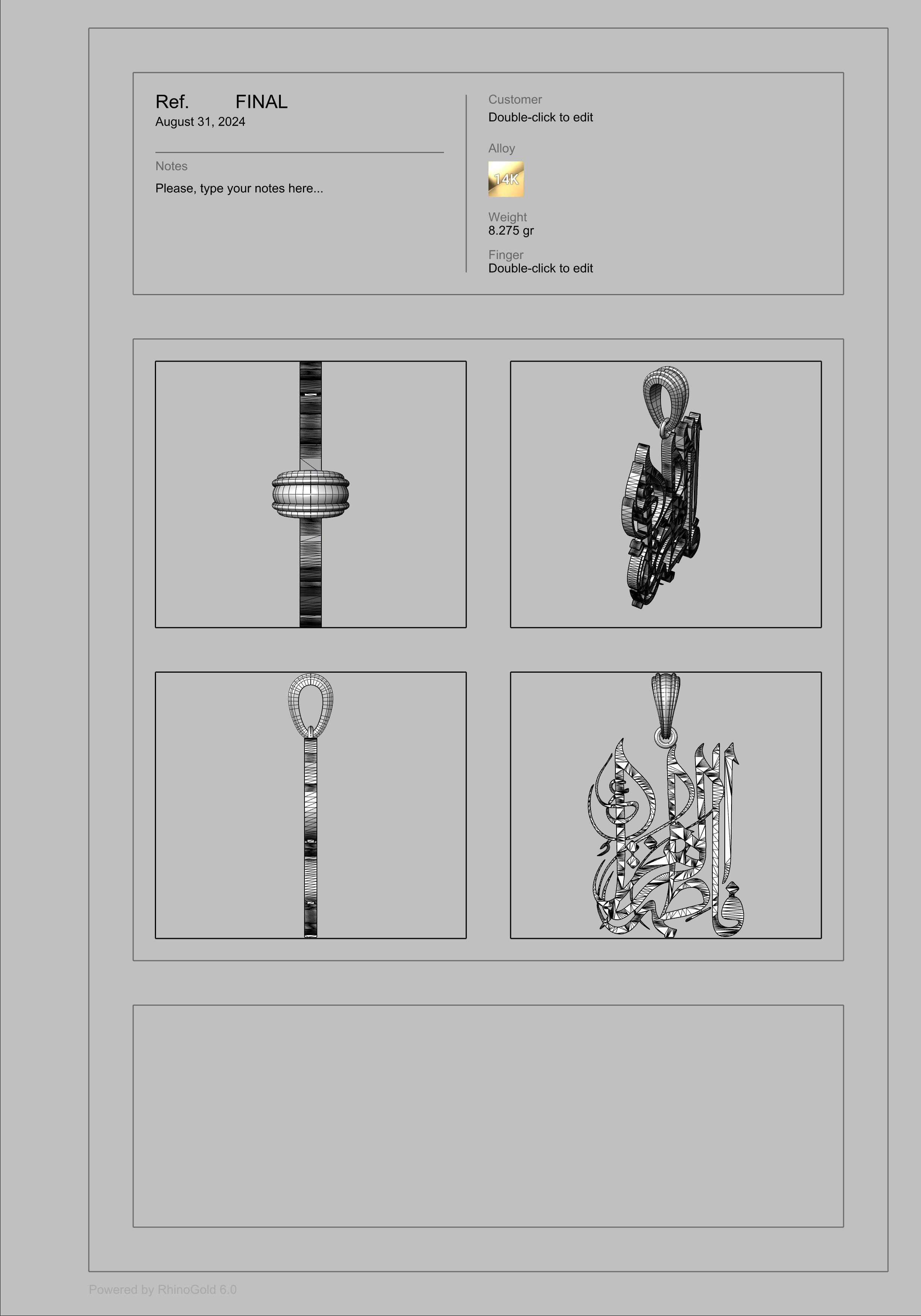 Hazrat Fatima 3D print model_2