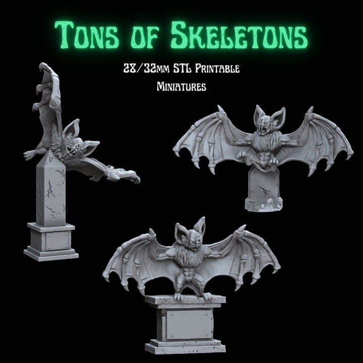 TONS OF SKELETONS - ALL IN PACK 3D print model_19