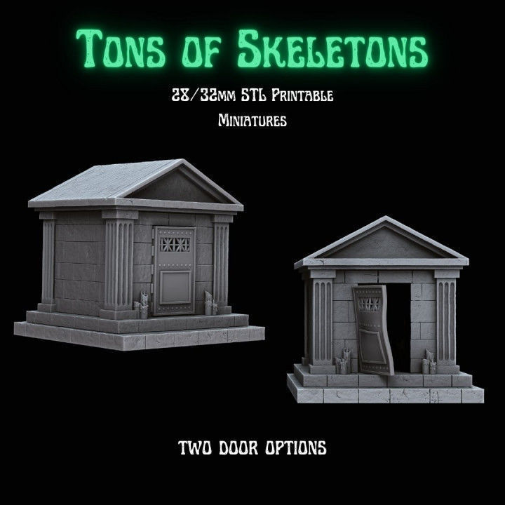 TONS OF SKELETONS - ALL IN PACK 3D print model_24