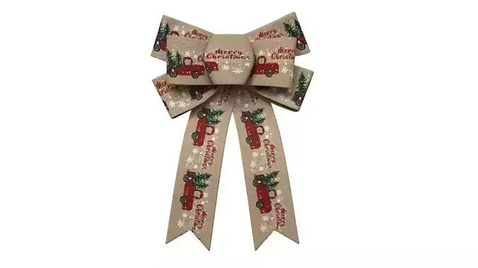 Christmas Bow Ribbon 14
