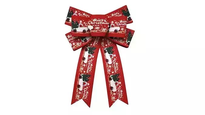 Christmas Bow Ribbon 16