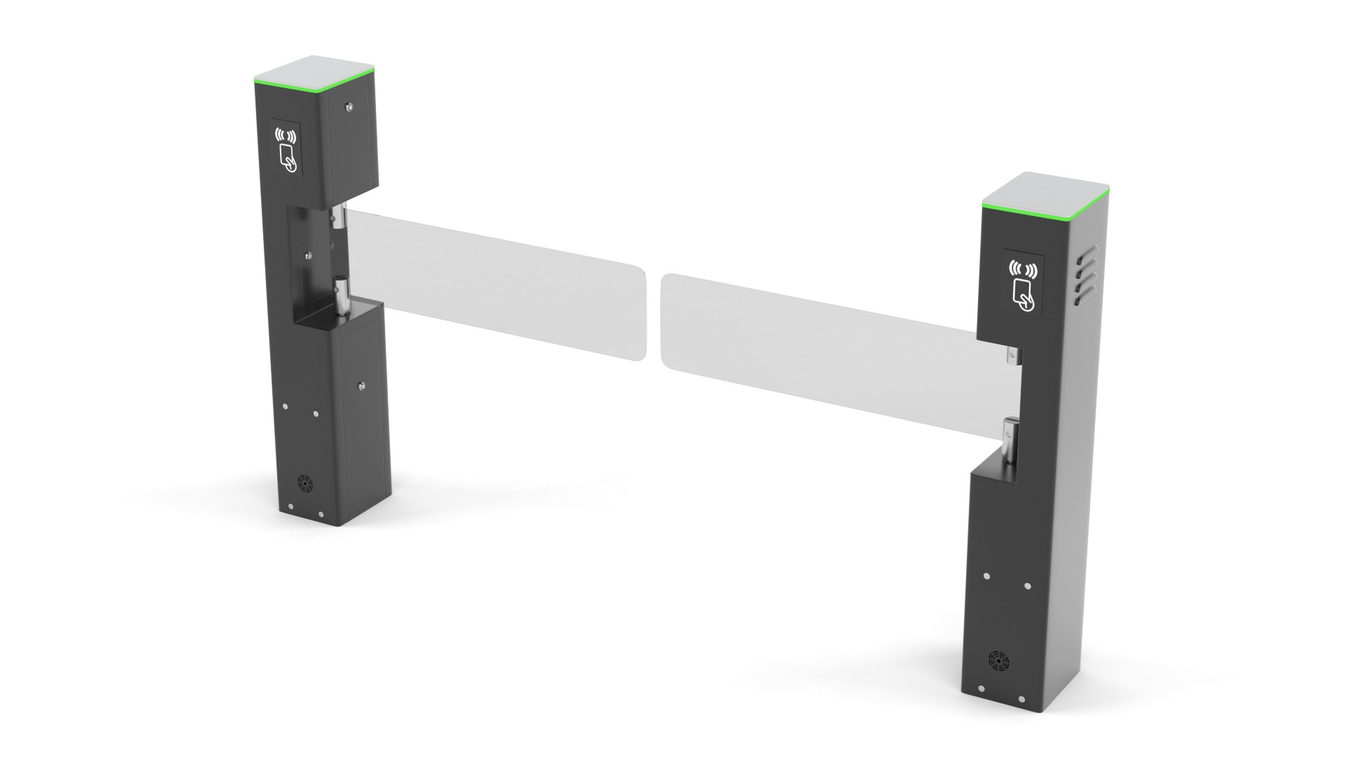 Turnstile Gate 3D model_4