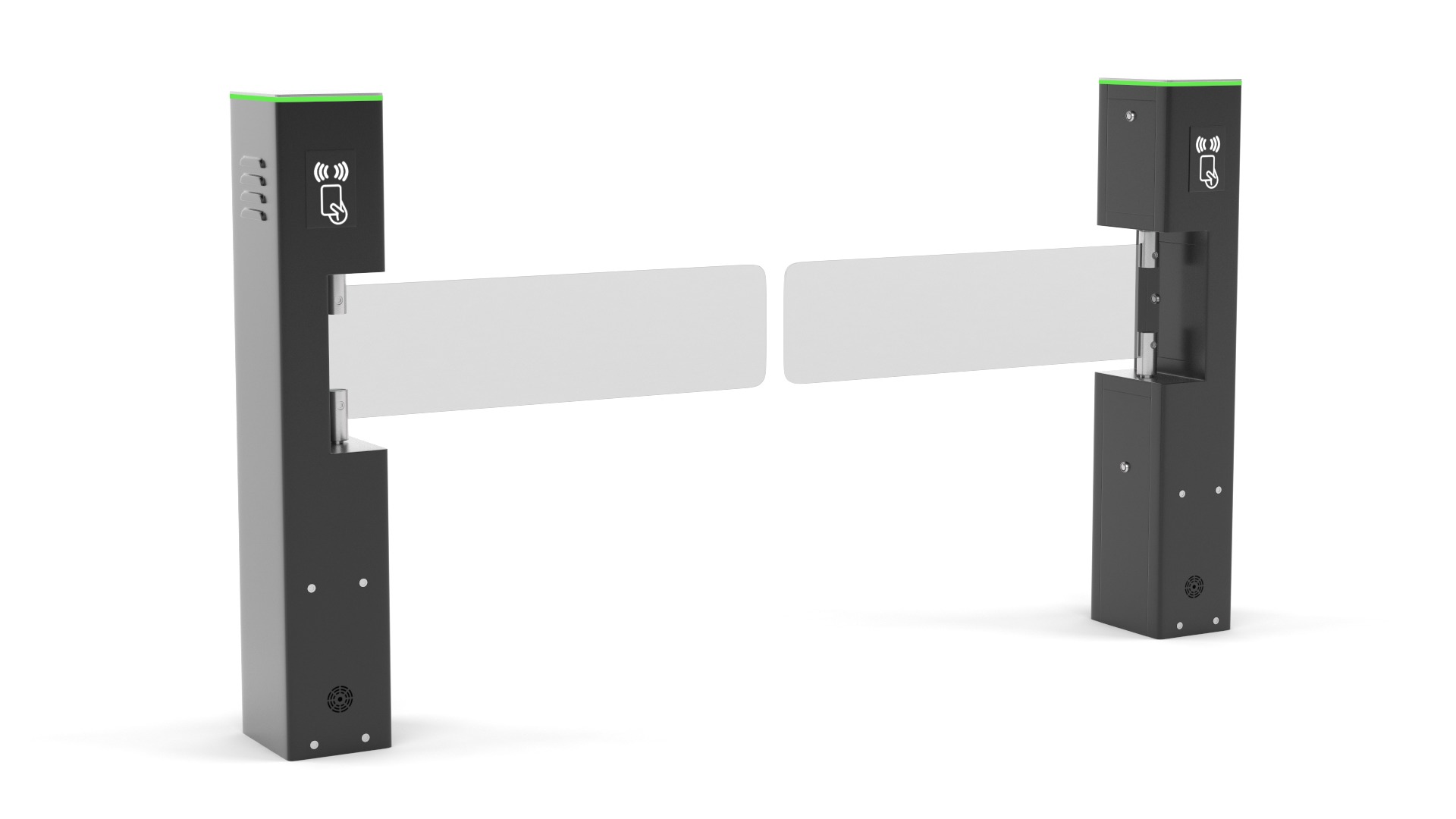 Turnstile Gate 3D model_2