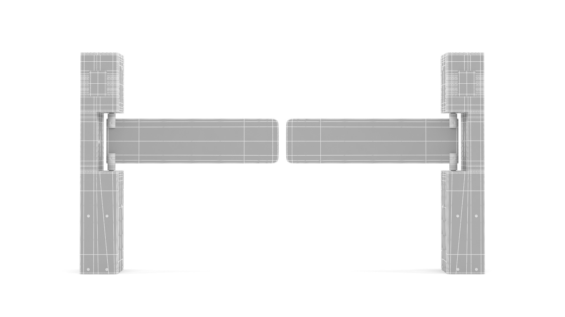Turnstile Gate 3D model_6