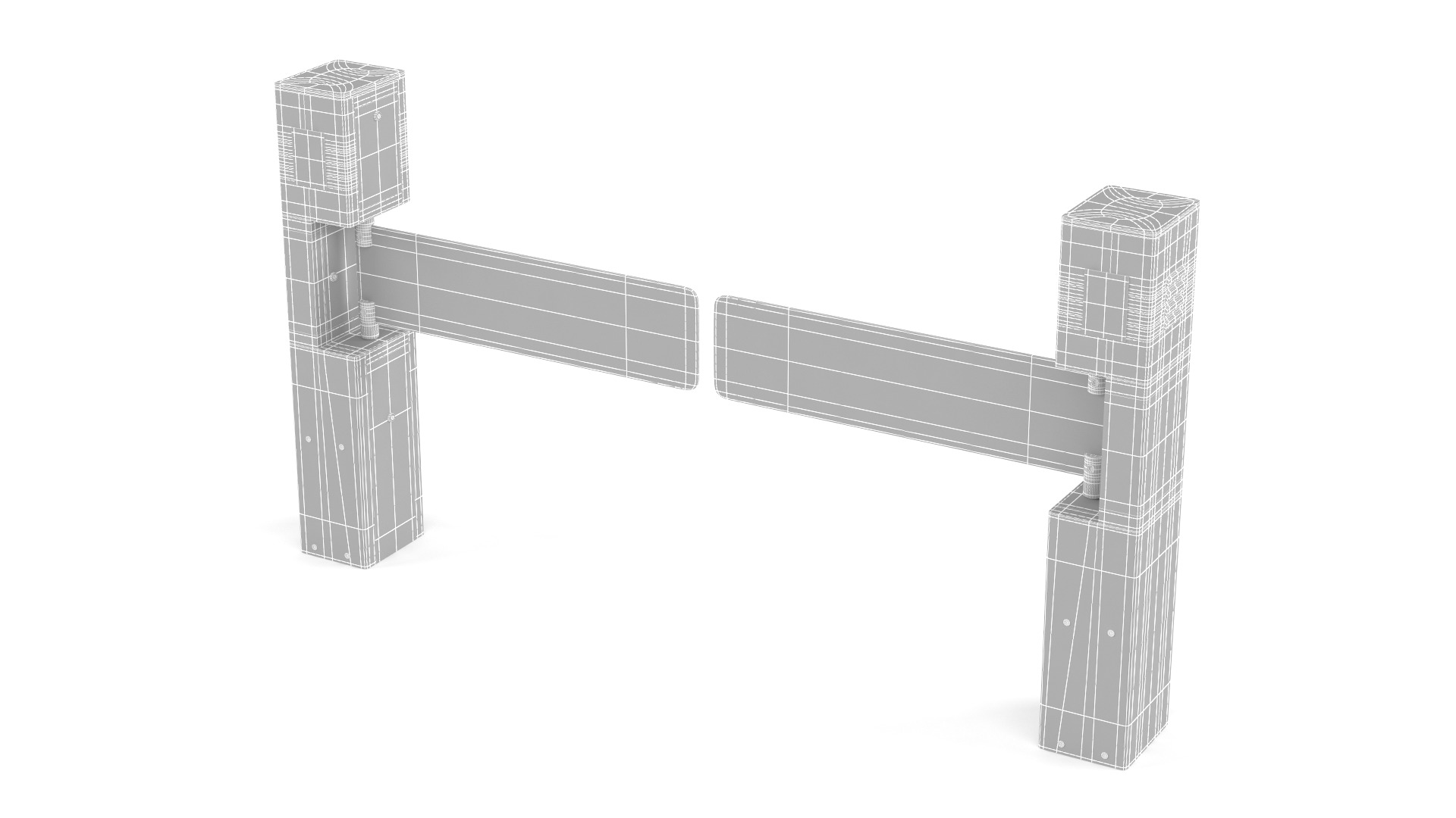 Turnstile Gate 3D model_9